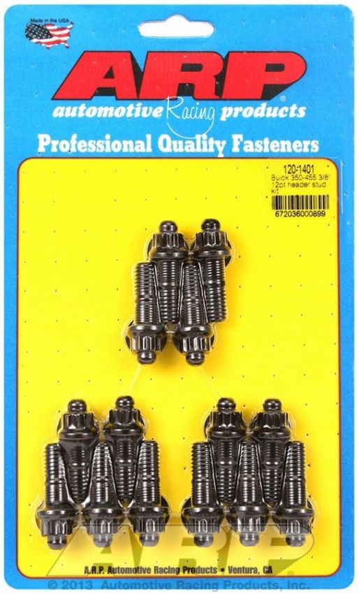 ARP ARP120-1401 Header Stud Kit - 12pt. Buick V8