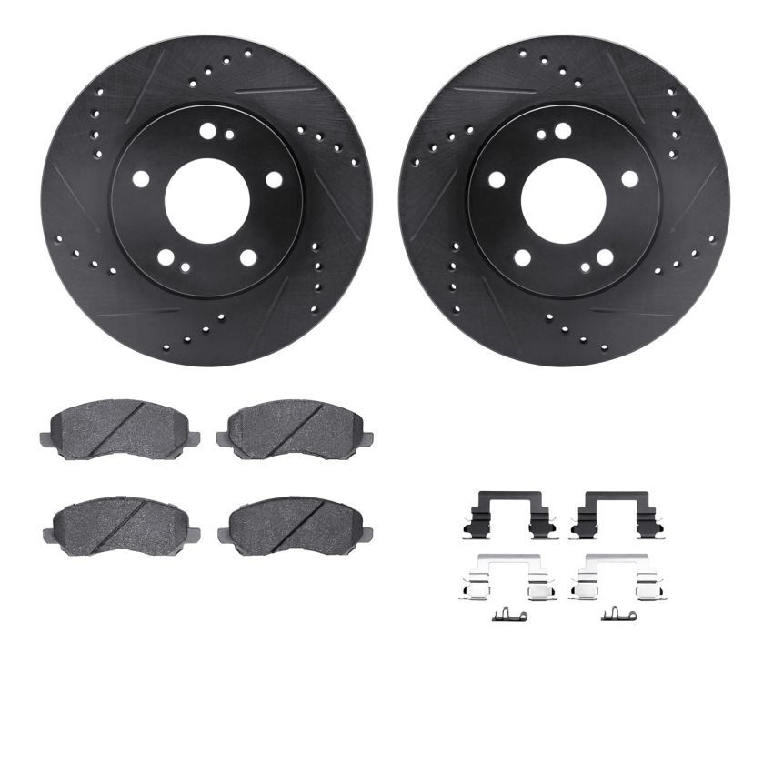 Dynamic Friction 8512-72068 Rotor Kit
