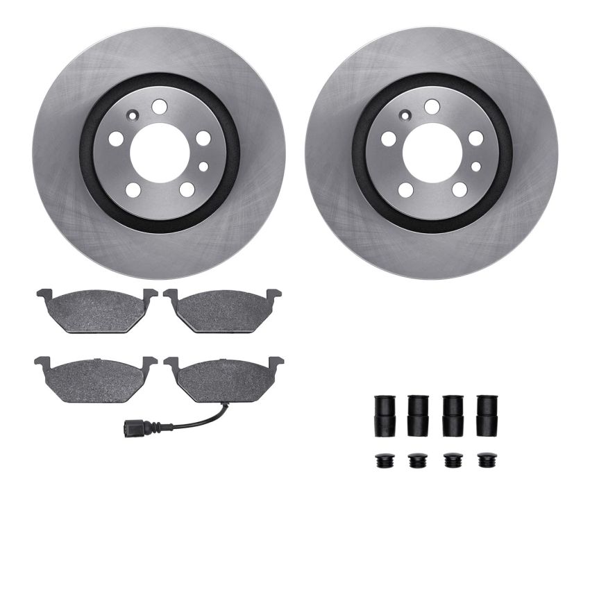 Dynamic Friction 6512-74209 Rotor Kit