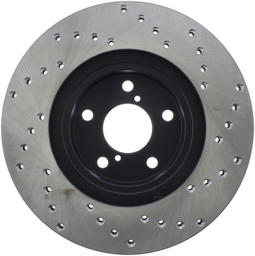 Stoptech 128.47012R Drilled Sport Brake Rotor