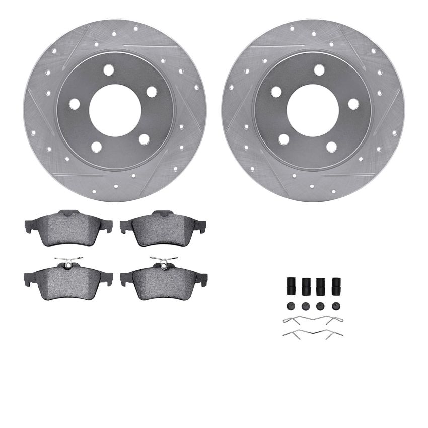 Dynamic Friction 7612-80000 Rotor Kit