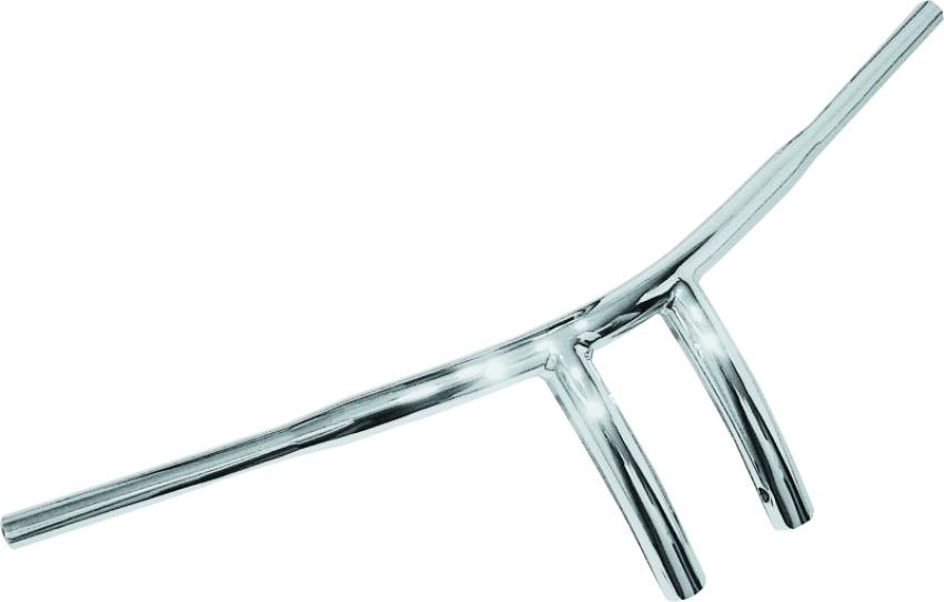 Bikers Choice 400285 Honda Except VTX 6 Inch Radius Chrome 1.25 Inch Fat Bar 100mm C to C
