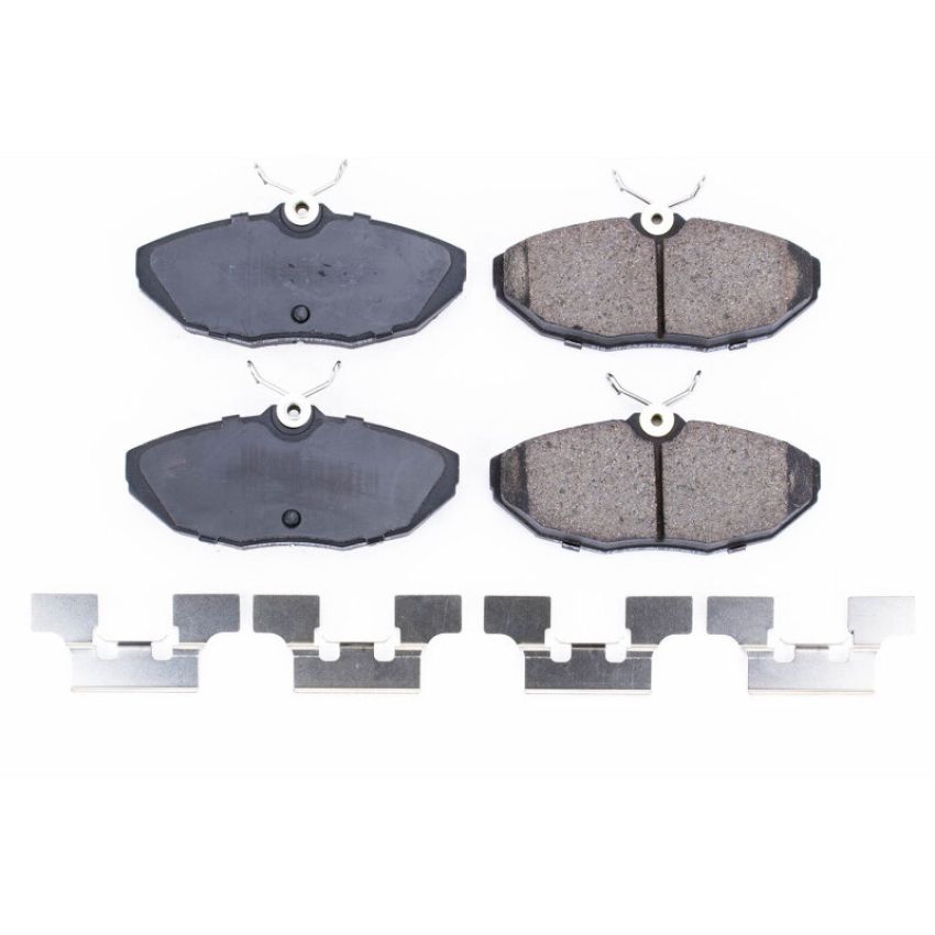 PowerStop 17-806 PowerStop - Z17 Low-Dust Ceramic Brake Pads with Hardware