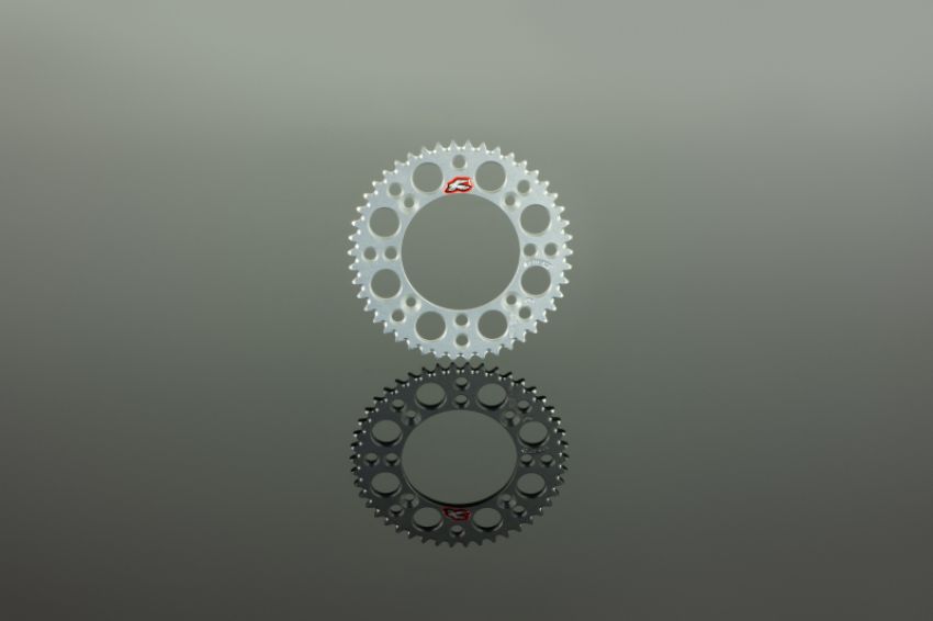 Renthal 121U-428-50GPSI 22-23 Yamaha YZ85 Rear Grooved Sprocket -Silver 428-50P Teeth