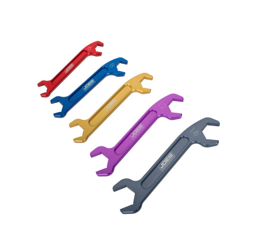 JOES RACING PRODUCTS JOE18000 Aluminum Wrench Set Double Ended 6an-16an