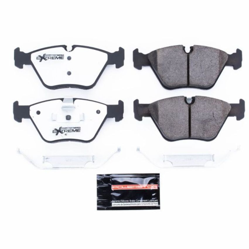 PowerStop Z26-946 PowerStop - Z26 Performance Carbon-Fiber Ceramic Brake Pads with Hardware Kit