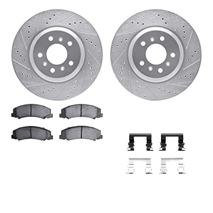Dynamic Friction 7612-46010 Rotor Kit