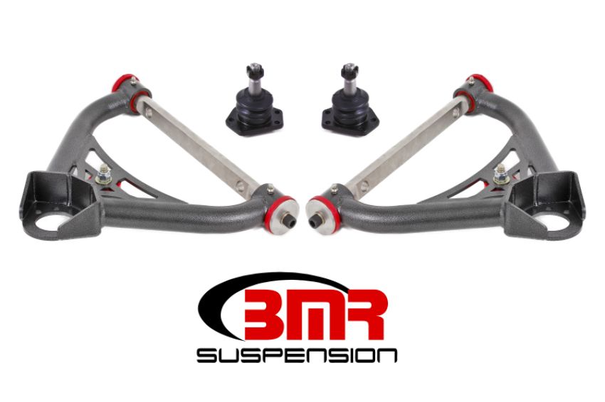 BMR Suspension AA015H A-arms, Upper, DOM, Non-adjustable, Polyurethane Bushings