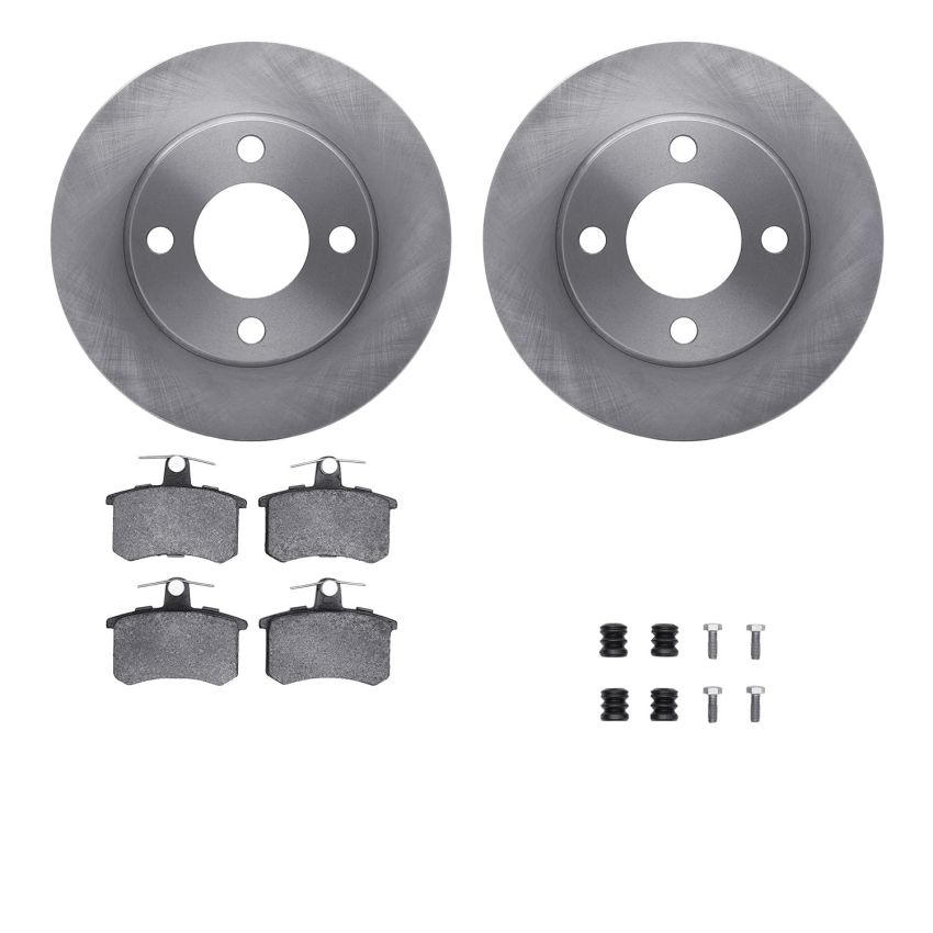 Dynamic Friction 6512-73124 Rotor Kit