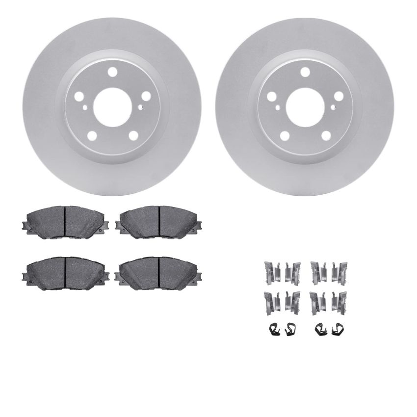 Dynamic Friction 4512-76138 Rotor Kit