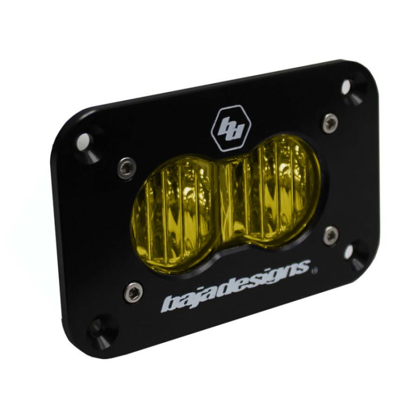 Baja Designs 541015 S2 Sport Black Flush Mount LED Auxiliary Light Pod