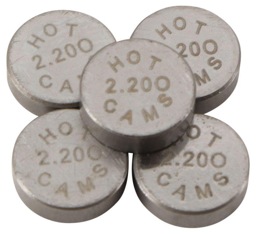 Hot Cams 5PK748220 07-16 CRF 150 R/2016 CRF 150 RB Big Wheel 2.200mm Shim Kit - 5 Pack