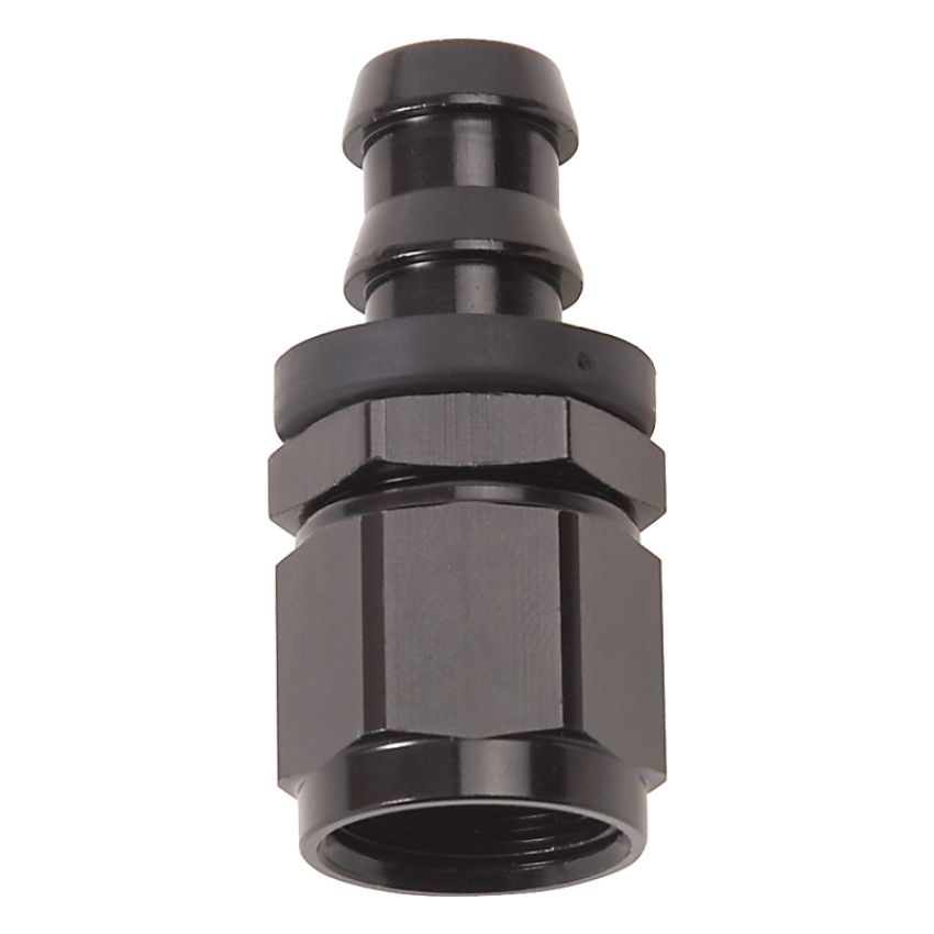 RUSSELL RUS624003 Twist-Lok Hose End #4 Str Black