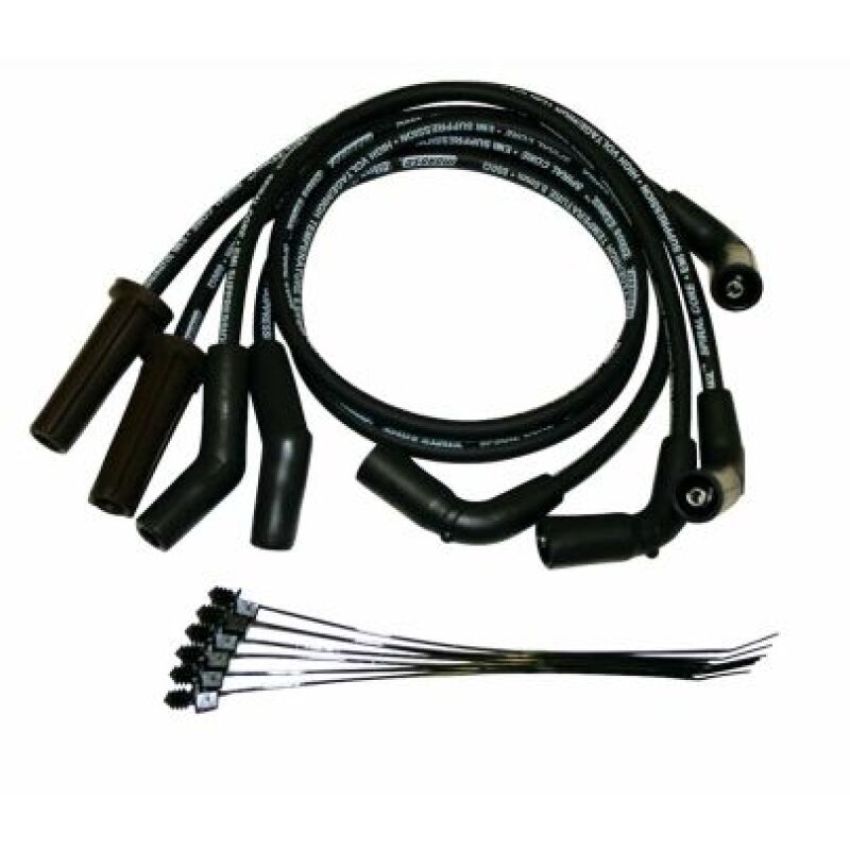 Moroso 27380 2017+ Harley-Davidson Milwaukee 8 Spiral Core Wire Set - Black