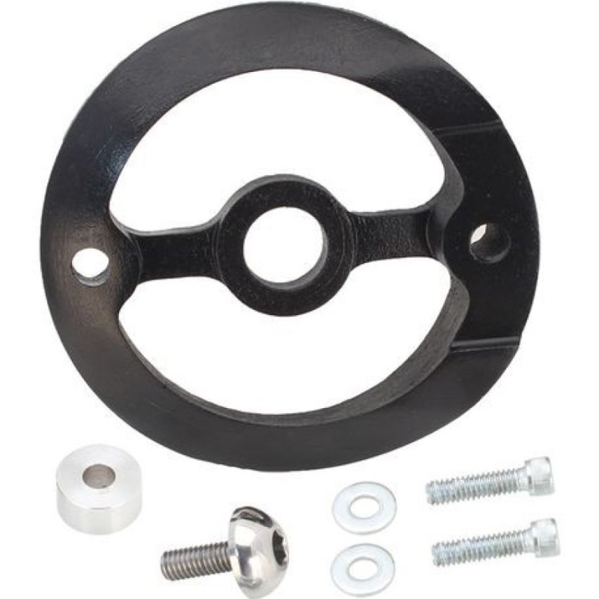 S&S Cycle 170-0261 S&S Stealth Air Cleaner Adapter for Stock Rushmore Cover