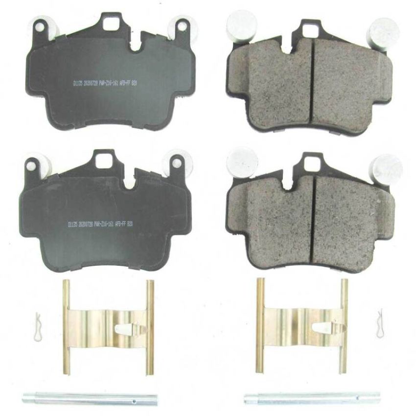 PowerStop 17-1135 PowerStop - Z17 Low-Dust Ceramic Brake Pads with Hardware