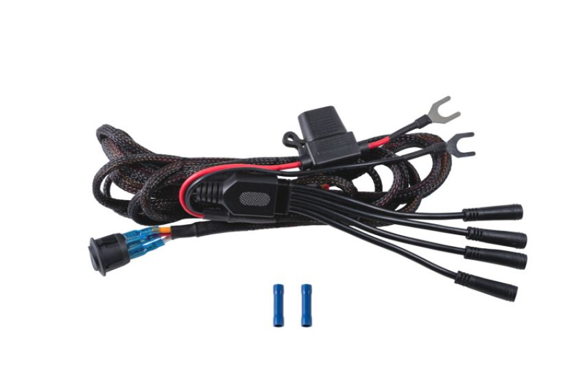 Diode Dynamics DD4142 Stage Series Rock Light Single Color M8 3-Pin Wiring Harness