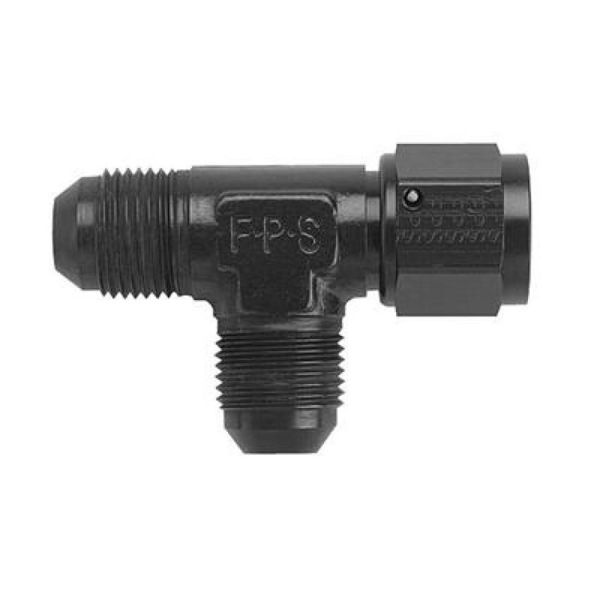 FRAGOLA FRG498302-BL #4 Female T-Swivel on Run Fitting Black