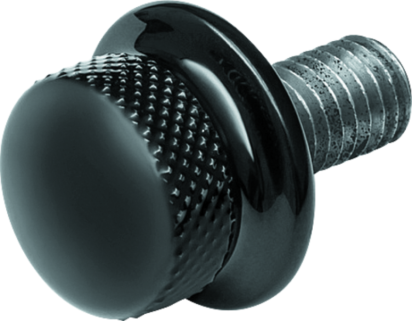 Kuryakyn 5211 Quick Release Seat Screw 14-23 Indian Models Gloss Black