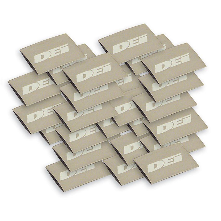 Design Engineering 10801 Shrink Tubes DEI 12 mm x 1.5in Gray 25pk