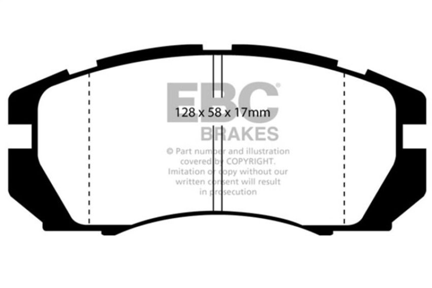 EBC Brakes DP2966 Greenstuff 2000 Series Sport Brake Pads