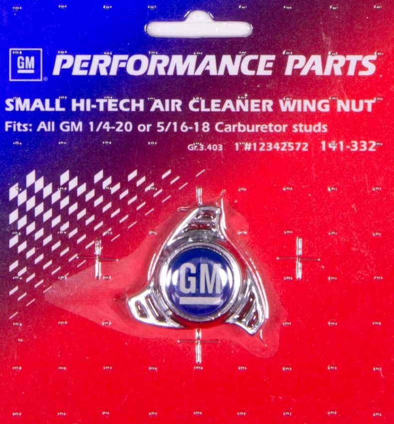 PROFORM PFM141-332 Air Cleaner Center Nut- Small Hi Tech GM Logo