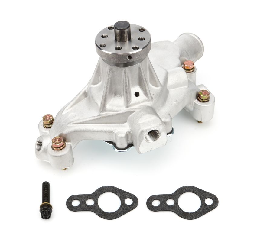 JONES RACING PRODUCTS JRPWP-9104-SBC-AL2 Water Pump SBC w. 3/8 Aux. Ports & Cam Stop