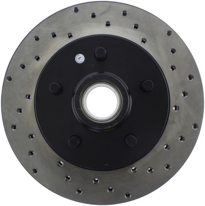 Stoptech 128.66025L Drilled Sport Brake Rotor