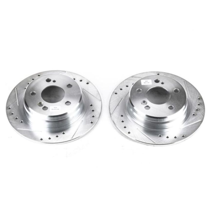 PowerStop EBR417XPR PowerStop Evolution Performance Drilled, Slotted & Plated Brake Rotor Pair