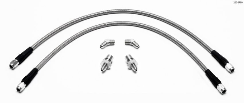 Wilwood 220-8799 Flexline Kit E36 BMW M3 w/ SL4 or SL6 Front Caliper