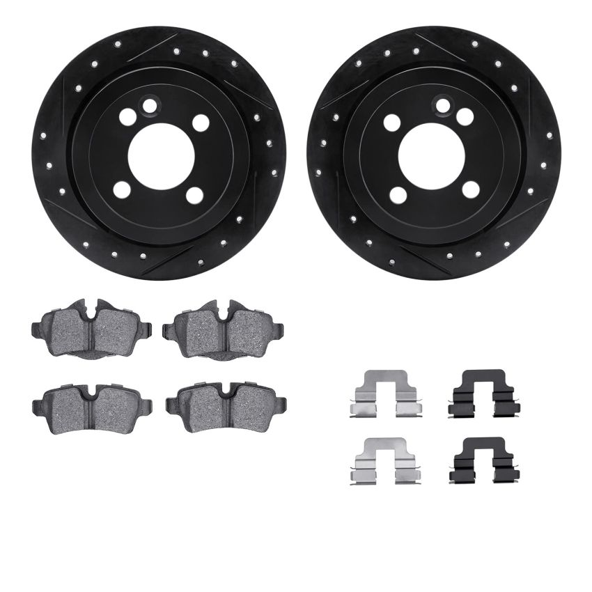 Dynamic Friction 8612-32004 Rotor Kit
