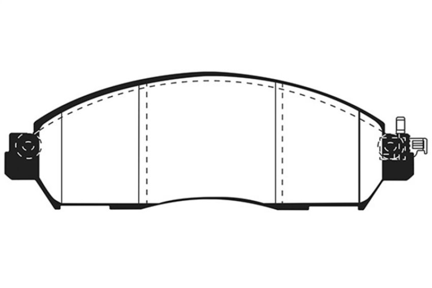 EBC Brakes DP22310 Greenstuff 2000 Series Sport Brake Pads