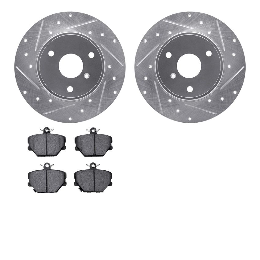 Dynamic Friction 7502-63053 Rotor Kit