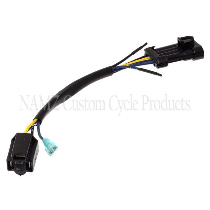 NAMZ NHD-69200897 14-23 V-Twin FL & Trike Models (Except FLTR) OEM LED Headlamp Harness (HD 69200897)