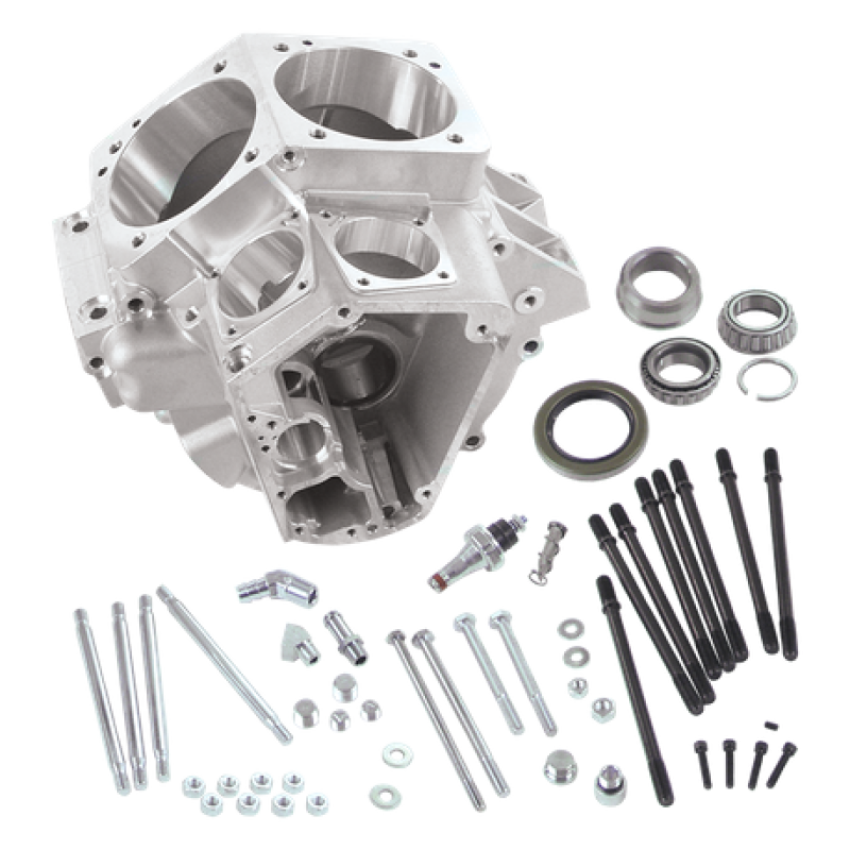 S&S Cycle 31-0047 92-99 BT w/ 4in Bore Special Application Crankcase - Natural