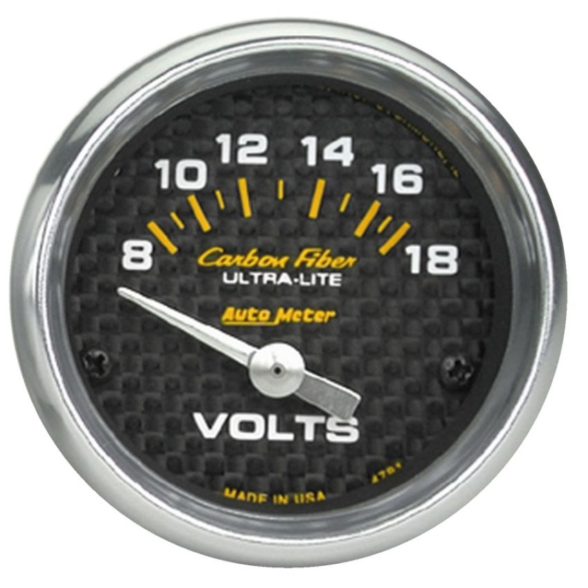 AUTOMETER ATM4791 C/F 2-1/16in Voltmeter 8-18 Volts