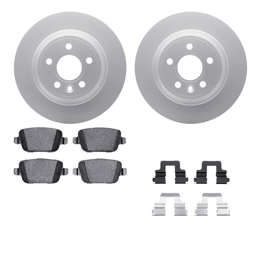Dynamic Friction 4612-27017 Rotor Kit