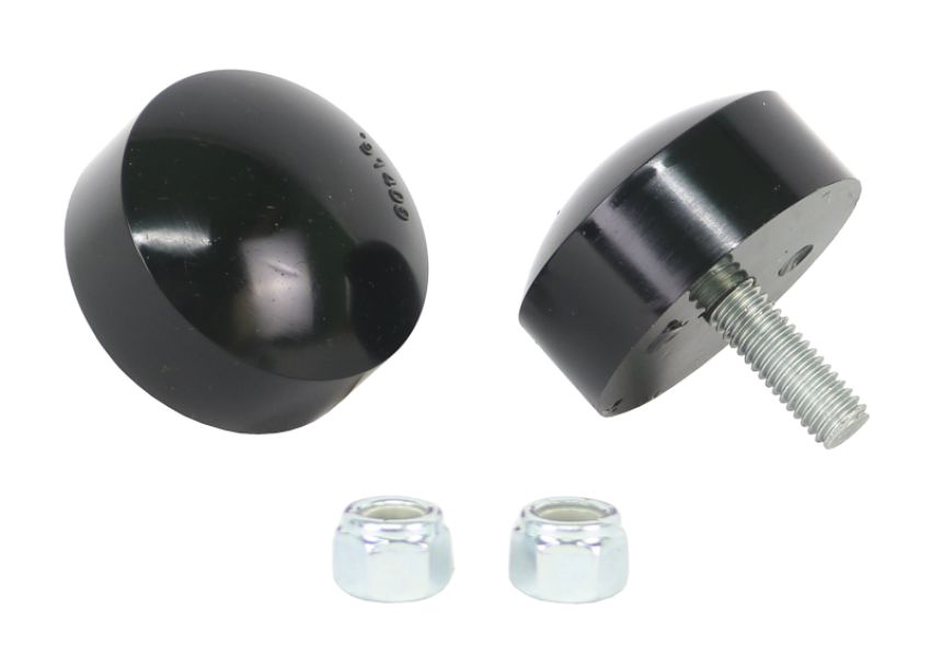 Whiteline W93505 Universal Bump Stop Disk (Pair) - H:1in Dia: 2in