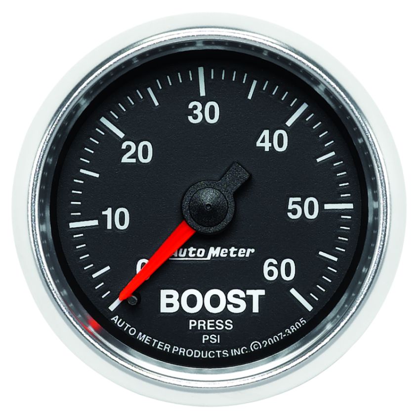 AutoMeter 3805 GAUGE, BOOST, 2 1/16
