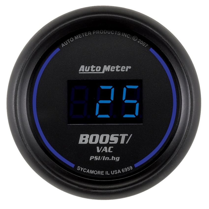AutoMeter 6959 GAUGE, VAC/BOOST, 2 1/16