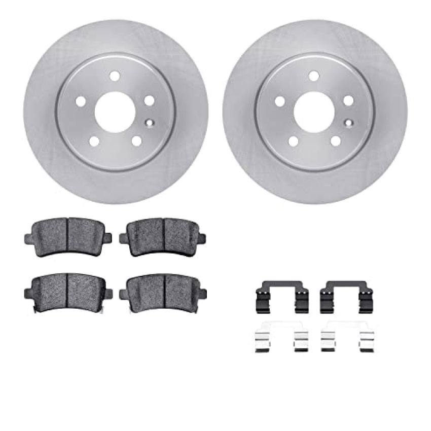 Dynamic Friction 6612-65076 Rotor Kit