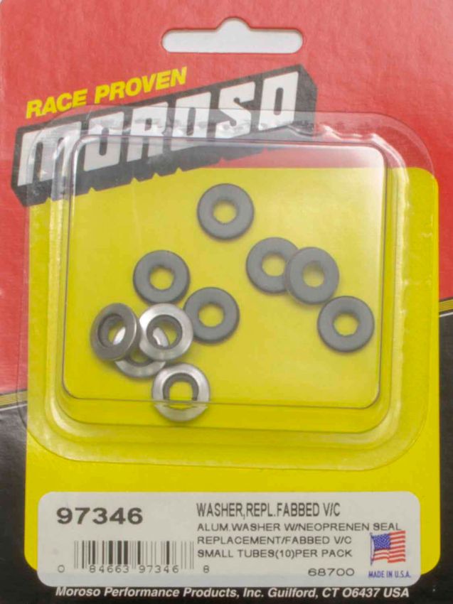 MOROSO MOR97346 Replacement Washers for Fabricated V/C's (10pk)