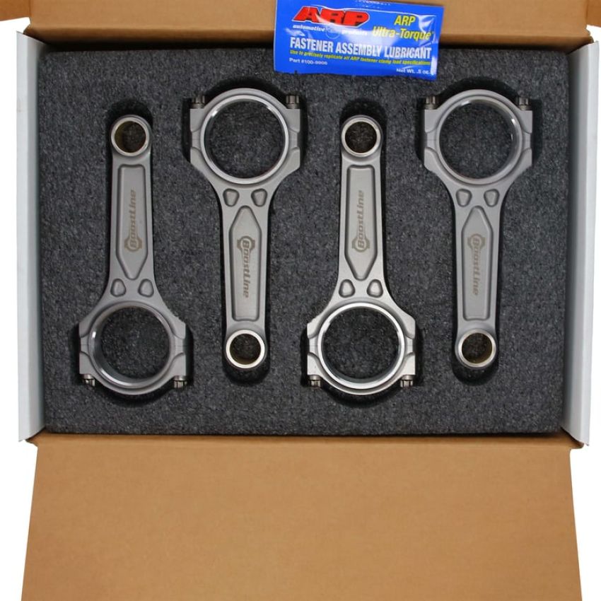 Boostline FD5866886 Connecting Rod Set, Ford Ecoboost 2.3L, 149.00 mm Length, ARP2000, Set of 4