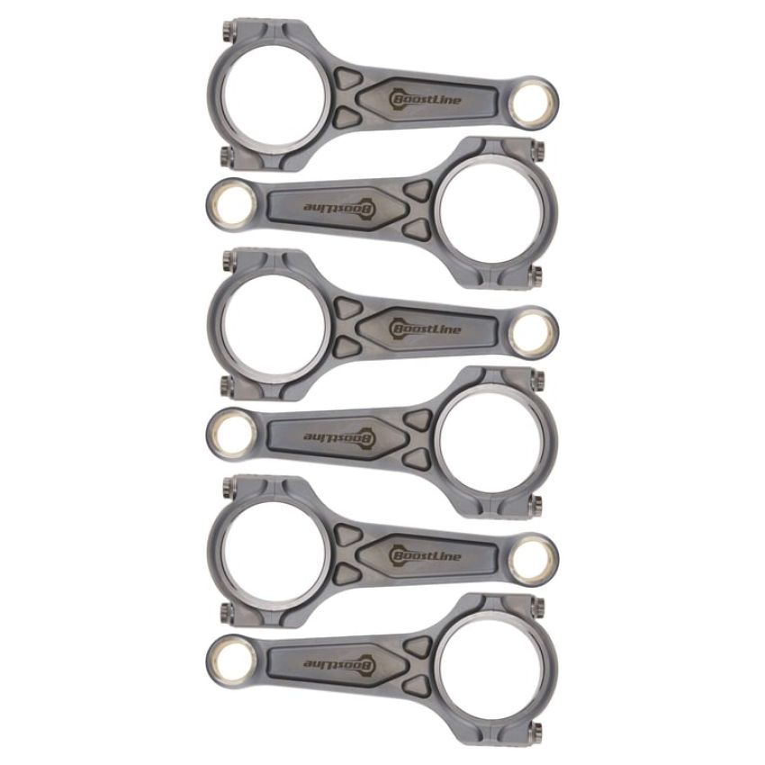 Boostline FD6012905 Connecting Rod Set, Ford Ecoboost 3.5, 125.75 mm Length, ARP2000, Set of 6