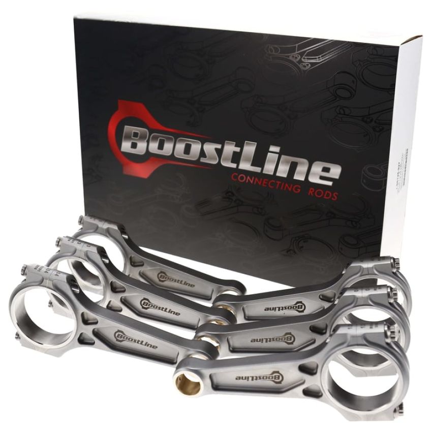 Boostline FD6012905 Connecting Rod Set, Ford Ecoboost 3.5, 125.75 mm Length, ARP2000, Set of 6