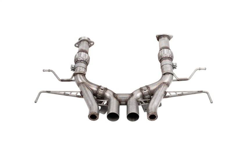 CORSA Performance 21113 Corsa 23-24 Chevrolet Corvette C8 Z06 3in Valved Cat-Back Exhaust Muffler Delete Track Systemw/o Tip
