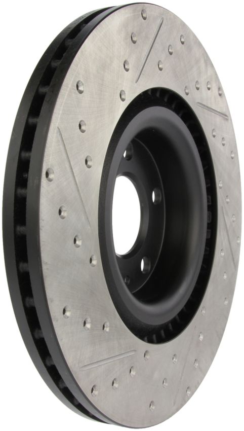 Stoptech 127.33087L Slotted & Drilled Sport Brake Rotor