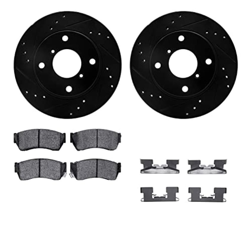 Dynamic Friction 8512-20009 Rotor Kit