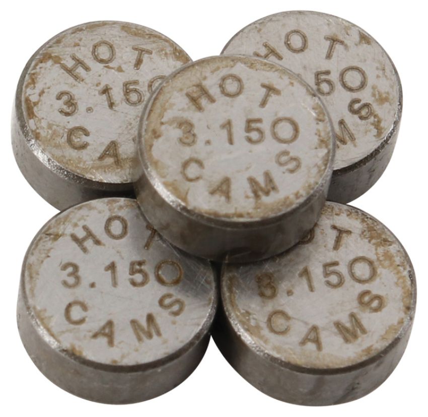 Hot Cams 5PK748315 07-16 CRF 150 R/2016 CRF 150 RB Big Wheel 3.150mm Shim Kit - 5 Pack