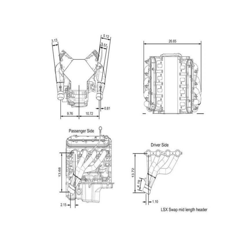 Kooks Custom Headers 29101200 1-3/4